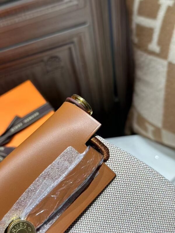 DDMode Mini Herbag 20CM 37 Gold Leather & Canvas GHW