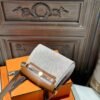 DDMode Mini Herbag 20CM 37 Gold Leather & Canvas GHW