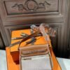 DDMode Mini Herbag 20CM 37 Gold Leather & Canvas GHW