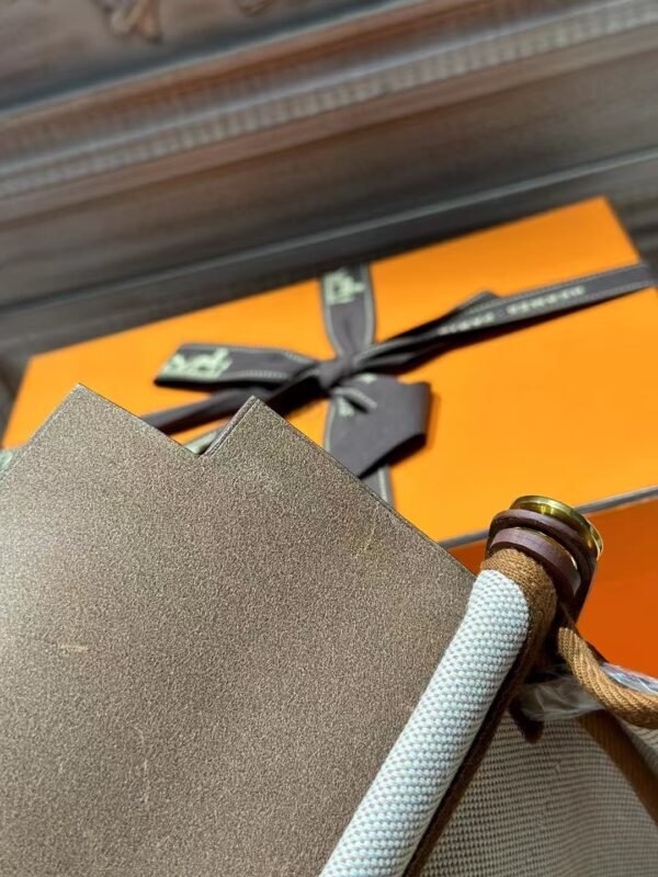 DDMode Mini Herbag 20CM 37 Gold Leather & Canvas GHW
