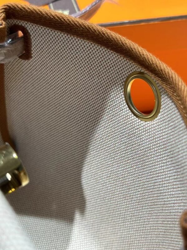 DDMode Mini Herbag 20CM 37 Gold Leather & Canvas GHW