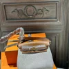 DDMode Mini Herbag 20CM 37 Gold Leather & Canvas GHW