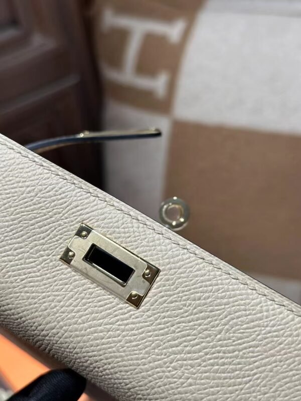 DDMode Mini Kelly 19CM Epsom Leather S2 Gris Trench Light GHW