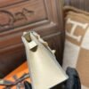 DDMode Mini Kelly 19CM Epsom Leather S2 Gris Trench Light GHW