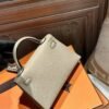 DDMode Mini Kelly 19CM Epsom Leather S2 Gris Trench Light GHW