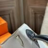 DDMode Mini Kelly 19CM Epsom M4 Gris Pale / 0S Vert Fizz / 88 Gris Graphite PHW