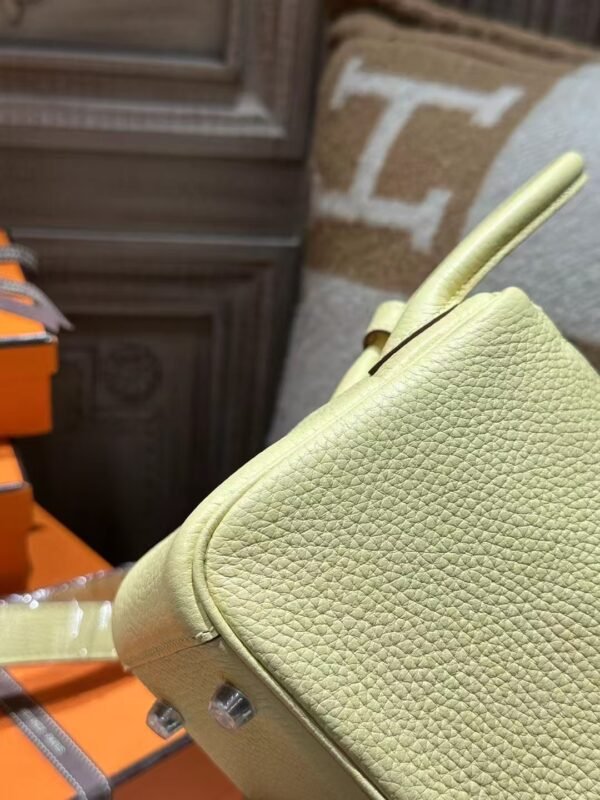 DDMode Mini Lindy 20CM TC Leather 1Z Jaune Poussin / I2 Nata PHW