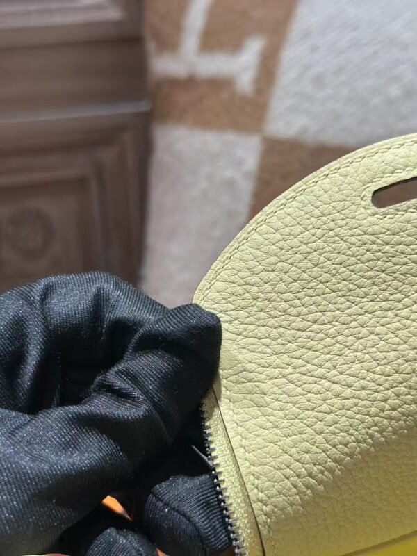 DDMode Mini Lindy 20CM TC Leather 1Z Jaune Poussin / I2 Nata PHW
