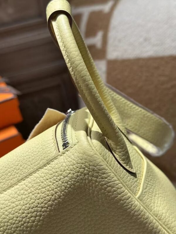 DDMode Mini Lindy 20CM TC Leather 1Z Jaune Poussin / I2 Nata PHW