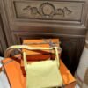 DDMode Mini Lindy 20CM TC Leather 1Z Jaune Poussin / I2 Nata PHW