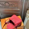 DDMode Mini Lindy 20CM TC Leather Q5 Rouge Casaque GHW