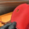 DDMode Mini Lindy 20CM TC Leather Q5 Rouge Casaque GHW