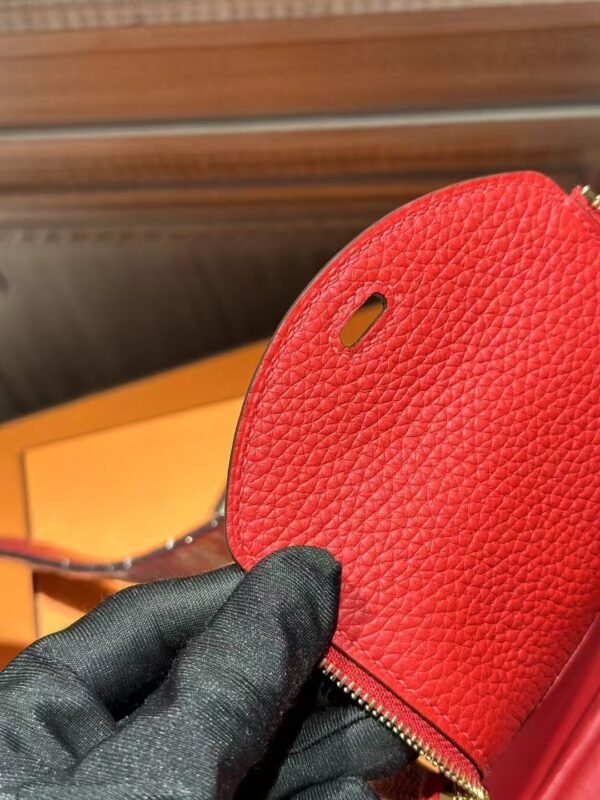 DDMode Mini Lindy 20CM TC Leather Q5 Rouge Casaque GHW