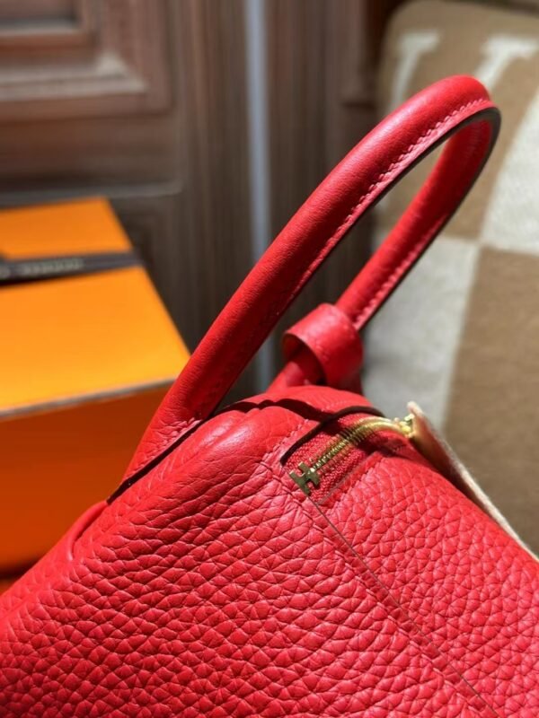 DDMode Mini Lindy 20CM TC Leather Q5 Rouge Casaque GHW