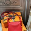 DDMode Mini Lindy 20CM TC Leather Q5 Rouge Casaque GHW