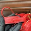 DDMode Mini Lindy 20CM TC Leather Q5 Rouge Casaque GHW