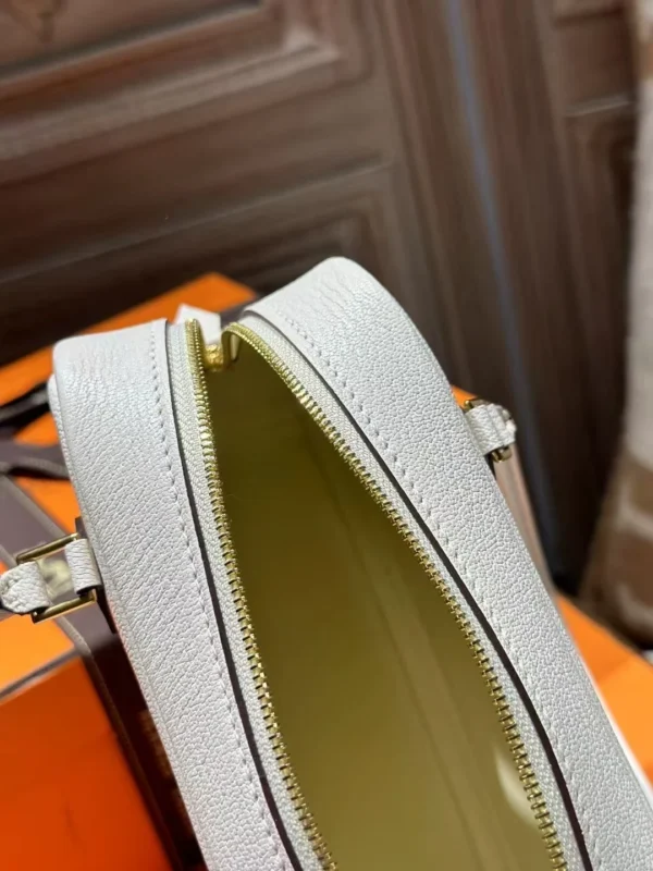 DDMode Plume Mini 20CM Chevre Leather I2 Nata GHW Hardware