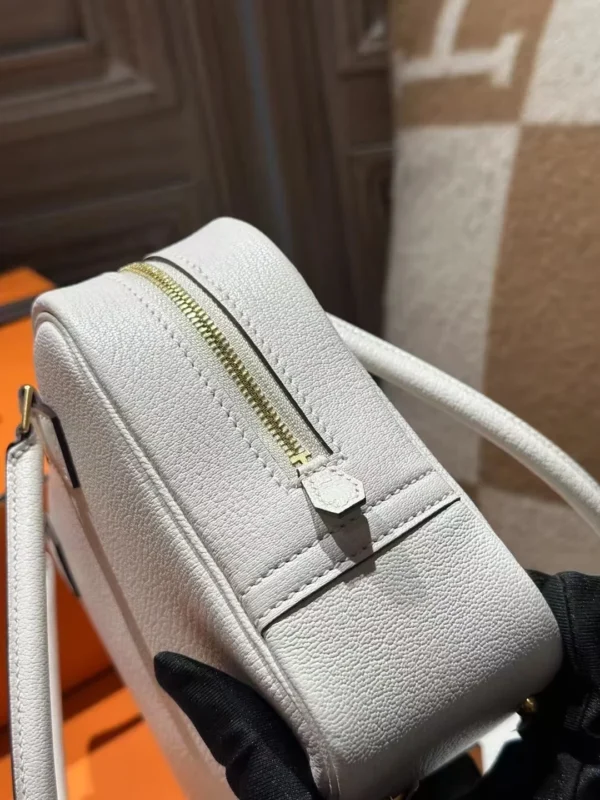 DDMode Plume Mini 20CM Chevre Leather I2 Nata GHW Hardware