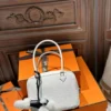 DDMode Plume Mini 20CM Chevre Leather I2 Nata GHW Hardware