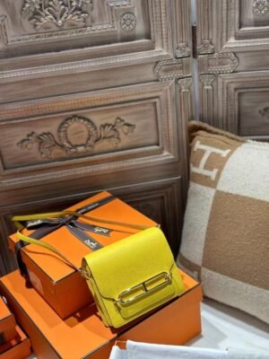 DDMode Roulis Mini 18CM Evercolor Leather 9O Jaune De Naples GHW