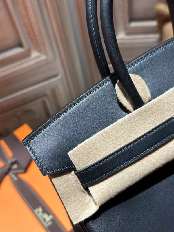 DDMode Swift Leather Birkin 25CM CK89 Black PHW