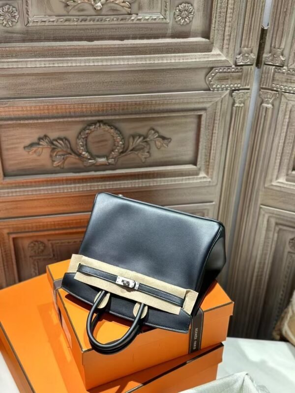 DDMode Swift Leather Birkin 25CM CK89 Black PHW