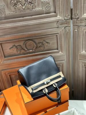 DDMode Swift Leather Birkin 25CM CK89 Black PHW