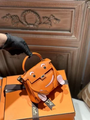 DDMode Swift Leather Kelly Doll Orange / Rose Sakura PHW