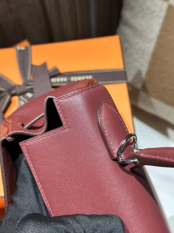 DDMode Swift Leather Kelly Lakis 28CM CK55 Rouge H PHW