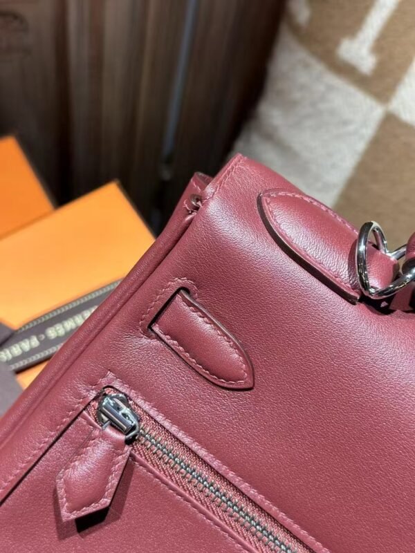 DDMode Swift Leather Kelly Lakis 28CM CK55 Rouge H PHW