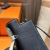 DDMode Swift Leather Kelly Pochette 22CM 89 Noir / I2 Nata PHW