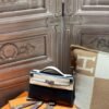DDMode Swift Leather Kelly Pochette 22CM 89 Noir / I2 Nata PHW