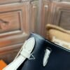DDMode Swift Leather Kelly Pochette 22CM 89 Noir / I2 Nata PHW