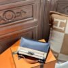 DDMode Swift Leather Kelly Pochette 22CM 89 Noir / I2 Nata PHW