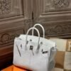 DDMode Women’s Bag Birkin 35CM 01 Blanc Togo Leather PHW