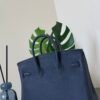 DDMode Birkin 25CM 73 Blue Saphir Togo Leather SHW Top Handmade