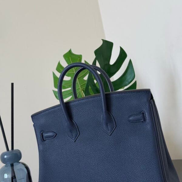 DDMode Birkin 25CM 73 Blue Saphir Togo Leather SHW Top Handmade