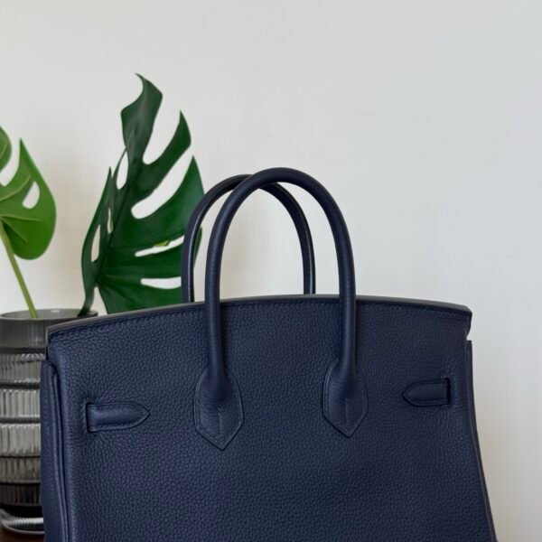 DDMode Birkin 25CM 73 Blue Saphir Togo Leather SHW Top Handmade
