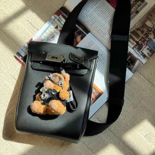 DDMode HAC A DOS BACKPACK Black (CK89) Togo Leather SHW