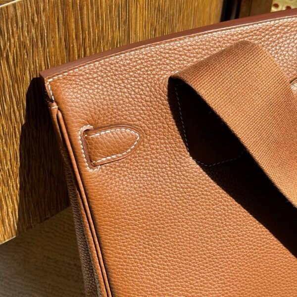 DDMode Hac A Dos Togo Leather Full Handmade Gold (CK37) PHW