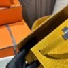 DDMode Kelly Pochette 22CM 9D Amber Women’s Evening Bag Shiny Crocodile SHW