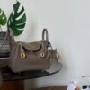 DDMode Lindy Mini CK18 Etoupe Swift Leather Crocodile Skin GHW