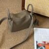 DDMode Lindy Mini CK18 Etoupe Swift Leather Crocodile Skin GHW