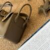 DDMode Lindy Mini CK18 Etoupe Swift Leather Crocodile Skin GHW