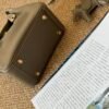 DDMode Lindy Mini CK18 Etoupe Swift Leather Crocodile Skin GHW