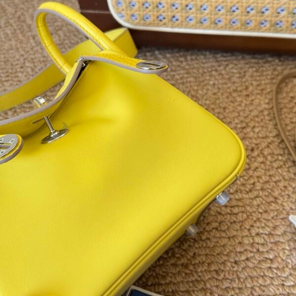 DDMode Lindy Touch 20CM 9N Citron Swift Leather Crocodile Leather SHW