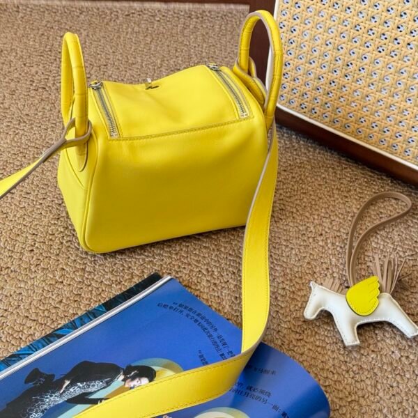 DDMode Lindy Touch 20CM 9N Citron Swift Leather Crocodile Leather SHW