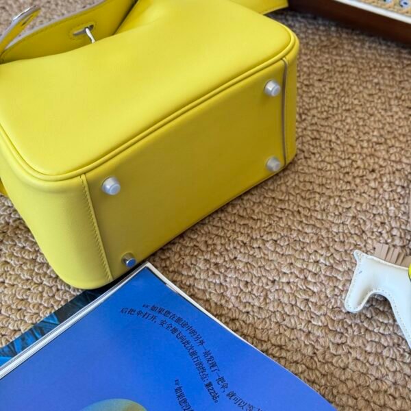DDMode Lindy Touch 20CM 9N Citron Swift Leather Crocodile Leather SHW