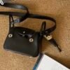 DDMode Lindy Touch Mini 89 Black Swift Leather Crocodile Leather SHW