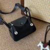 DDMode Lindy Touch Mini 89 Black Swift Leather Crocodile Leather SHW
